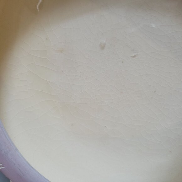 Handcrafted Navajo Pottery Bowl With Traditional Geometric Carvings - 7.5" Diame - Picture 3 of 7